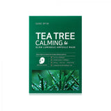 Some By Mi Tea Tree Calming Glow Luminous Ampoule Mask - Korean-Skincare