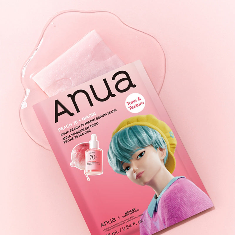 Peach 70% Niacin Serum Mask