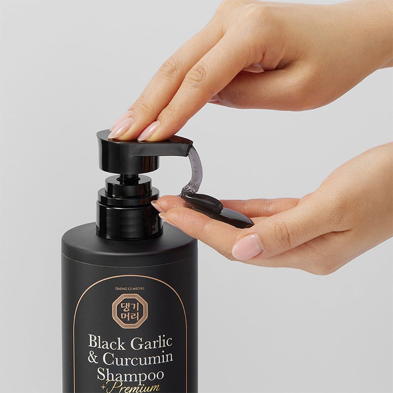 Premium Black Garlic & Curcumin Shampoo