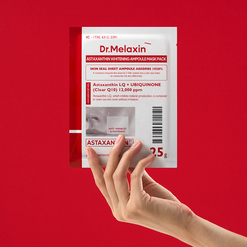 Astaxanthin Whitening Ampoule Mask Pack