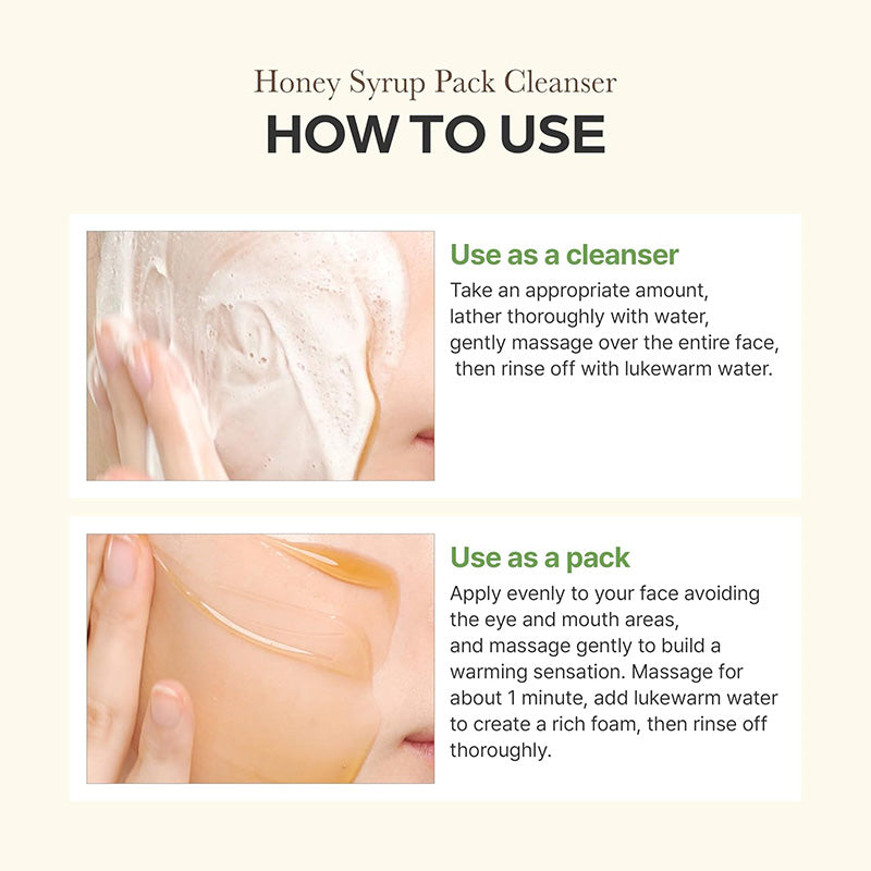 Honey Syrup Pack Cleanser