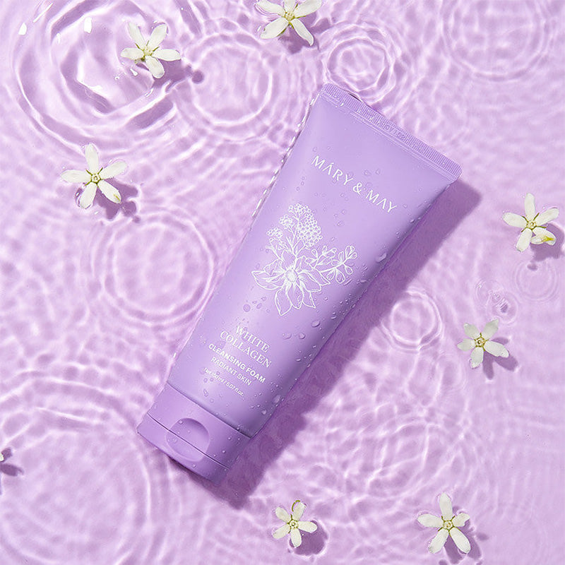 White Collagen Cleansing Foam