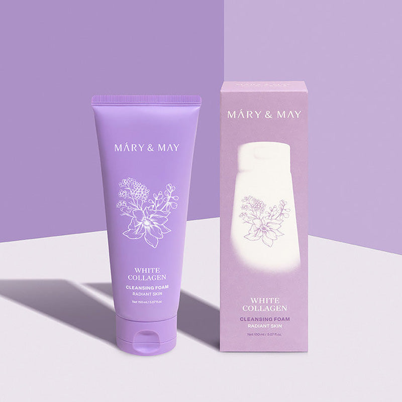 White Collagen Cleansing Foam