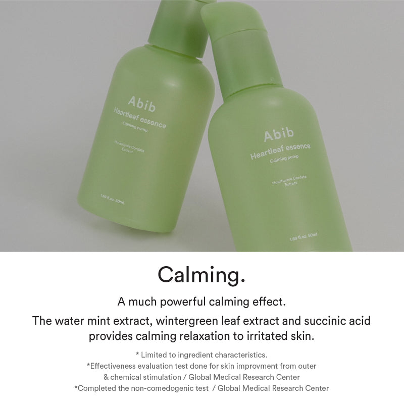  Heartleaf Essence Calming Pump - Korean-Skincare