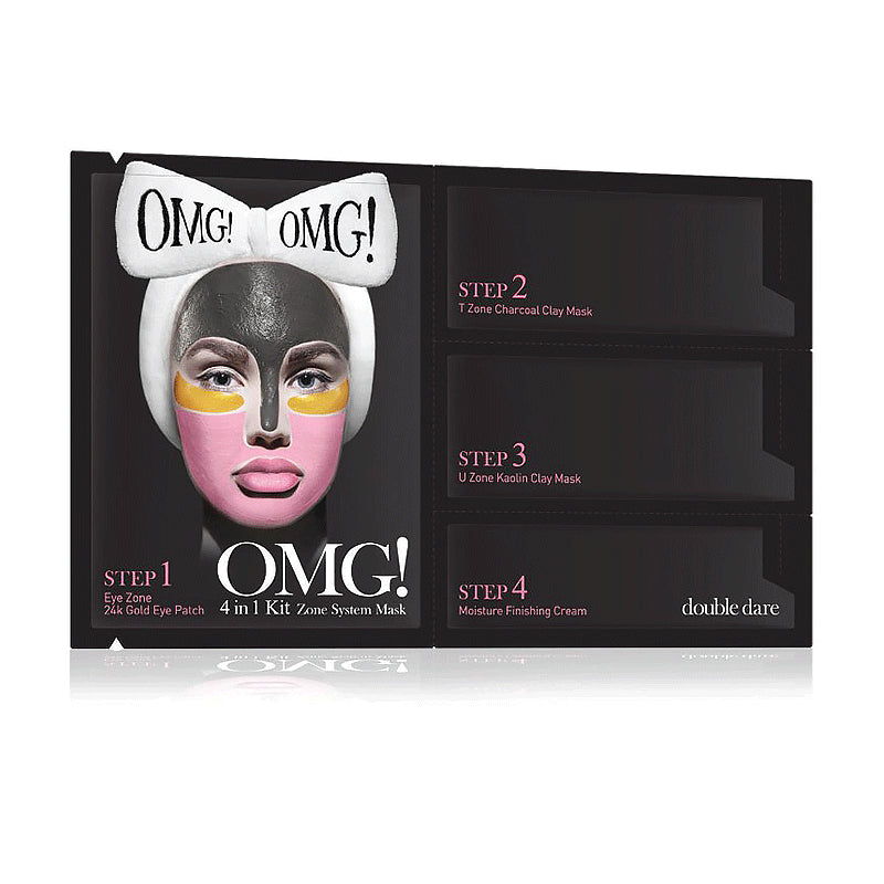 Double Dare OMG! 4 in 1 KIT Zone System Mask - Korean-Skincare