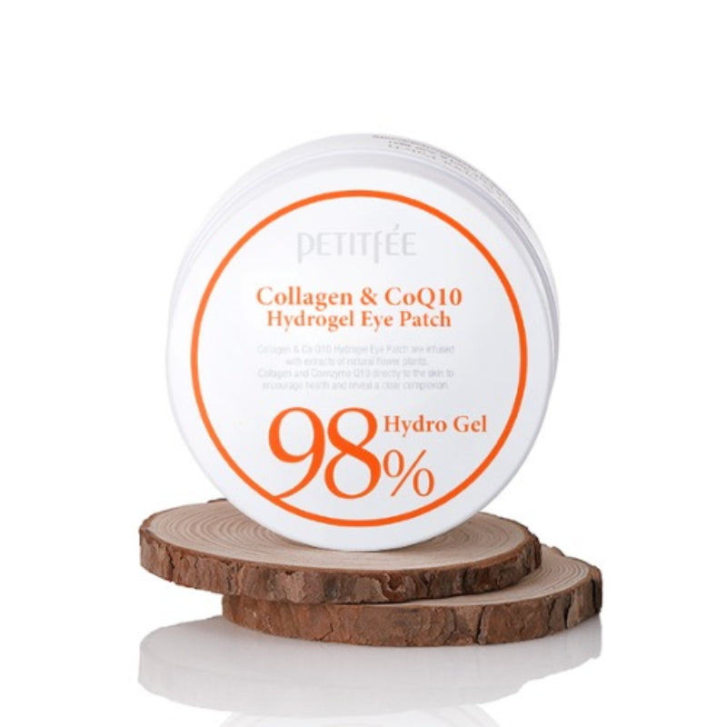 Petitfee Collagen & CoQ10 Hydrogel Eye Patch - Korean-Skincare