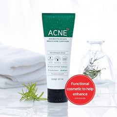 Some By Mi AHA BHA PHA 30 Days Miracle Acne Foam - Korean-Skincare