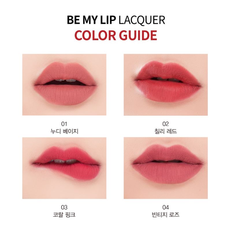 Yadah Be My Lip Lacquer - Korean-Skincare