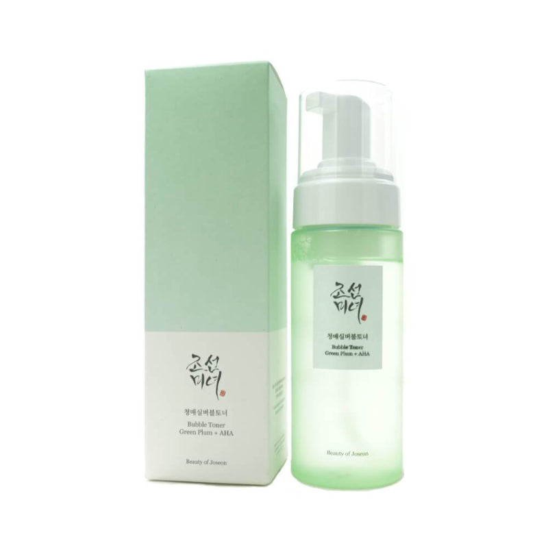 Beauty of Joseon Bubble Toner: Green Plum + AHA - Korean-Skincare