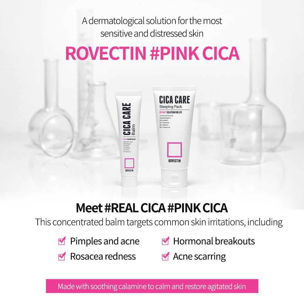 ROVECTIN Cica Care Sleeping Pack - Korean-Skincare