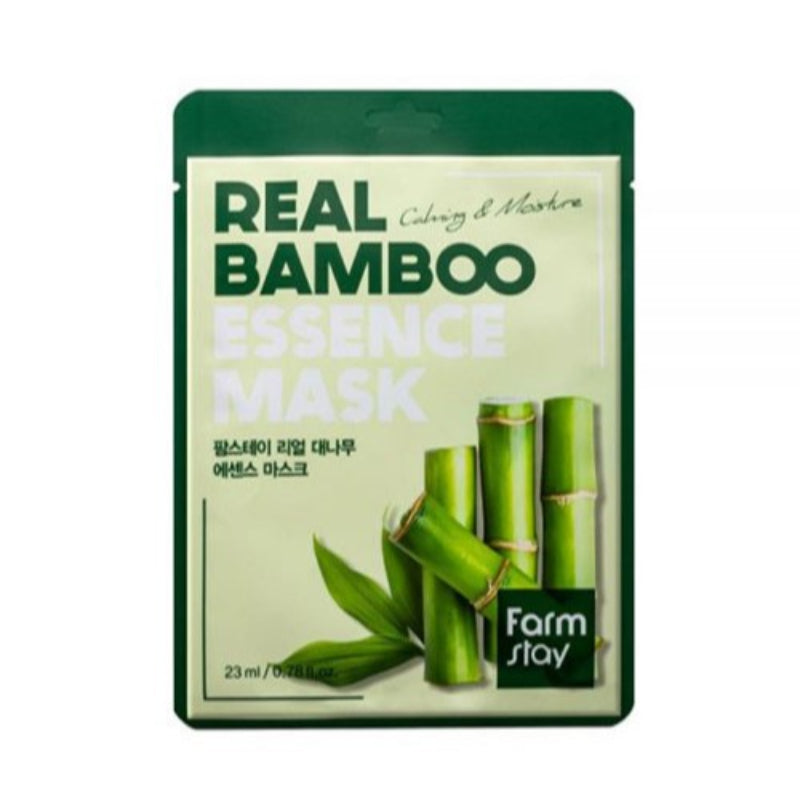 Farm Stay Real Bamboo Essence Mask - Korean-Skincare