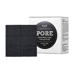 Klairs Gentle Black Sugar Charcoal Soap - Korean-Skincare