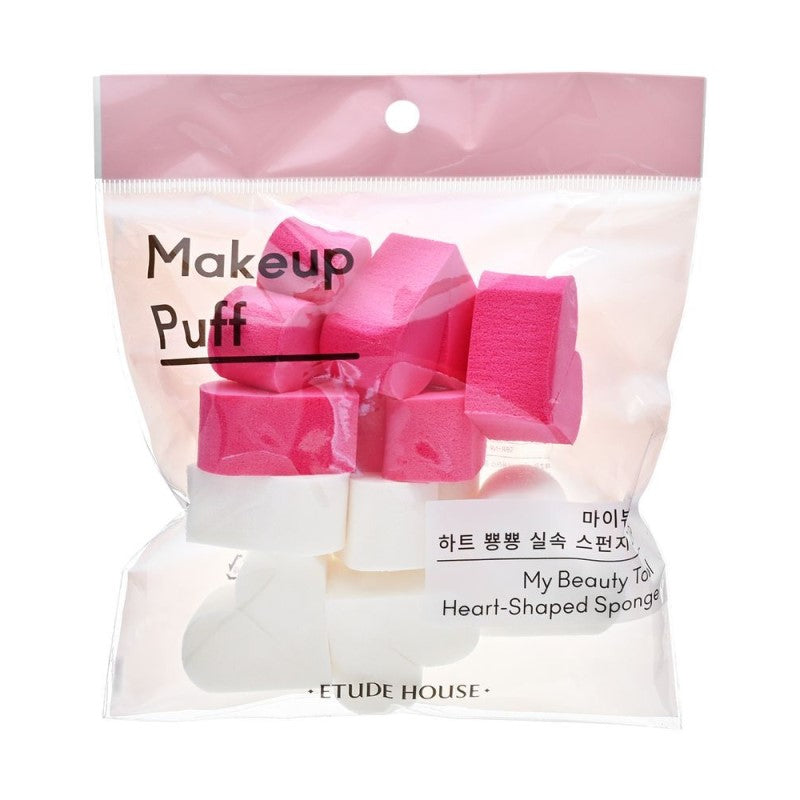  My Beauty Tool Heart Shape Puff - Korean-Skincare