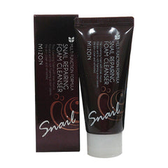 Mizon Snail Repairing Foam Cleanser - Korean-Skincare