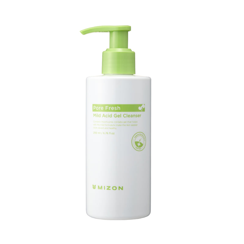 Mizon Mizon Pore Fresh Mild Acid Gel Cleanser - Korean-Skincare