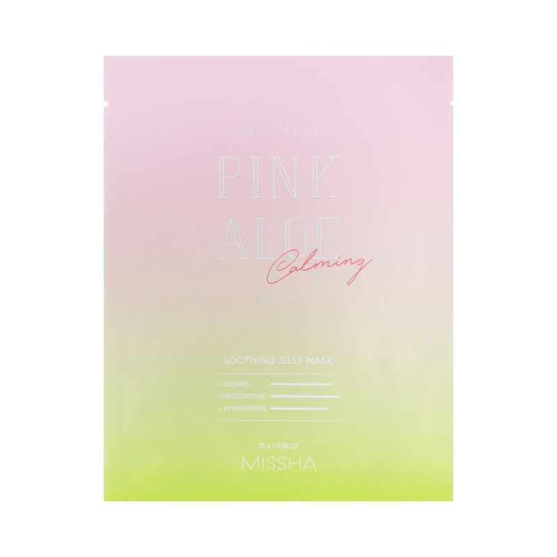 Missha Premium Pink Aloe Soothing Jelly Mask - Korean-Skincare