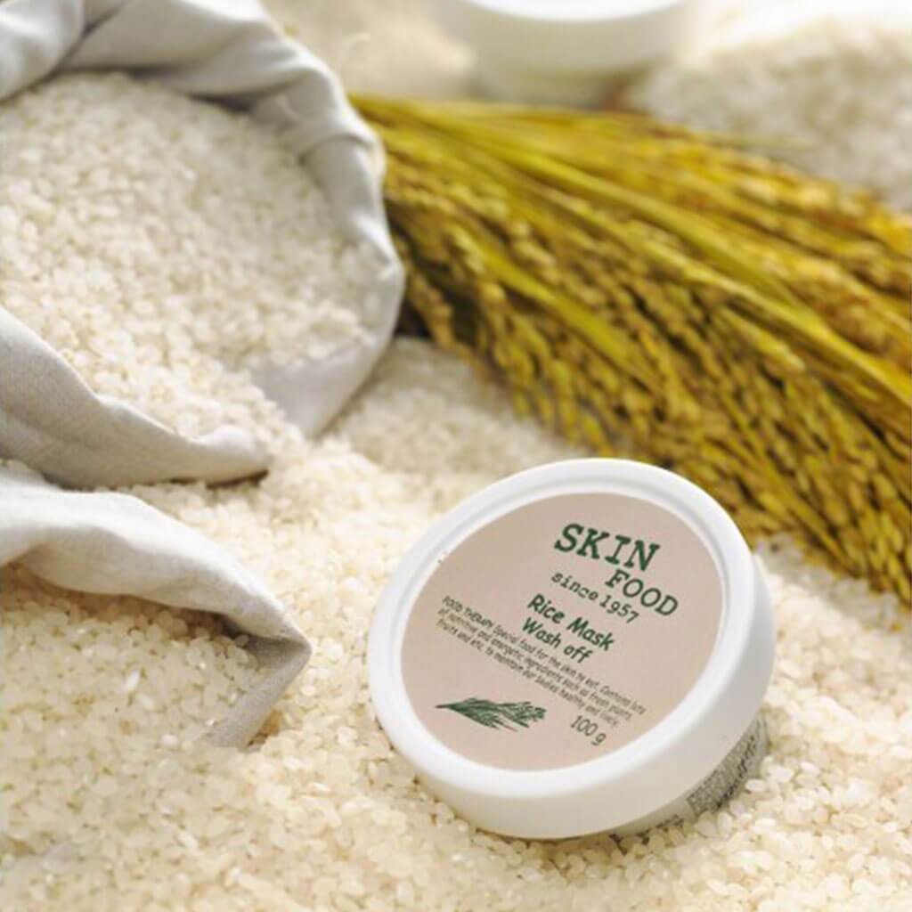 Skinfood Rice Mask Wash Off - Korean-Skincare