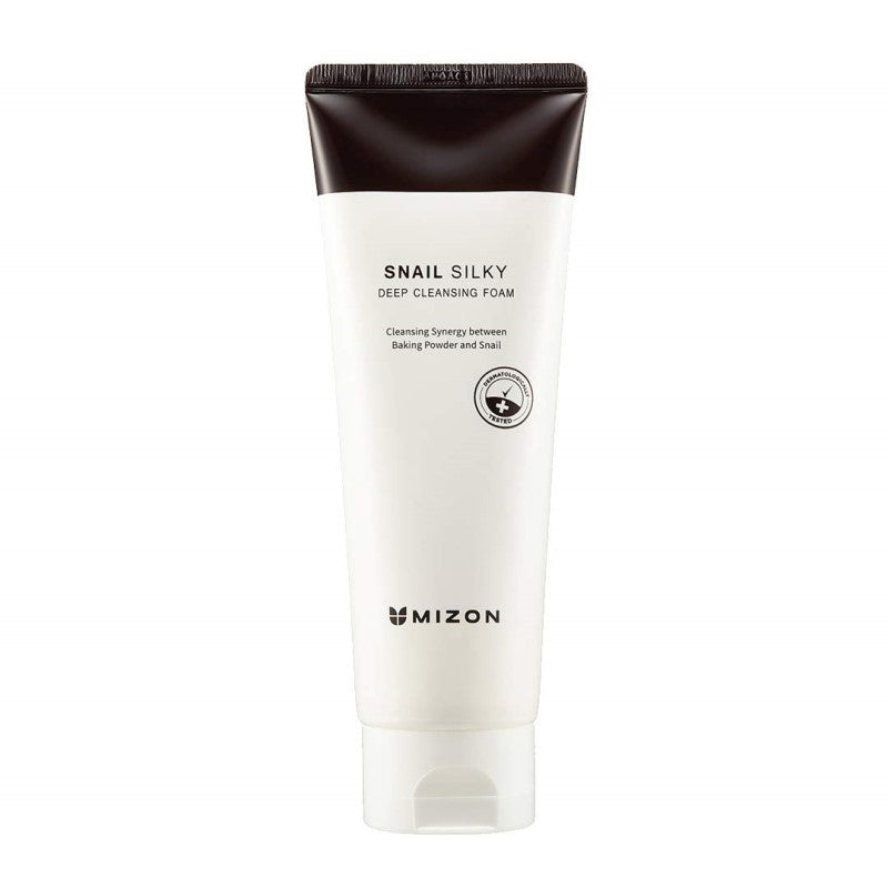 Mizon Snail Silky Deep Cleansing Foam - Korean-Skincare