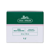 VT Cosmetics Cica Mild Toner Pad - Korean-Skincare