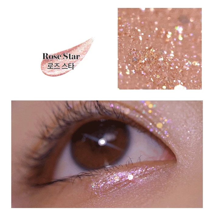 Romand The Universe Liquid Glitter Shadow - Korean-Skincare