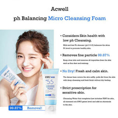  No 5.5 pH Balancing Micro Cleansing Foam - Korean-Skincare