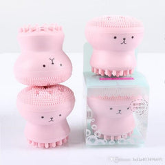 Etude House Exfoliating Jellyfish silicon brush - Korean-Skincare