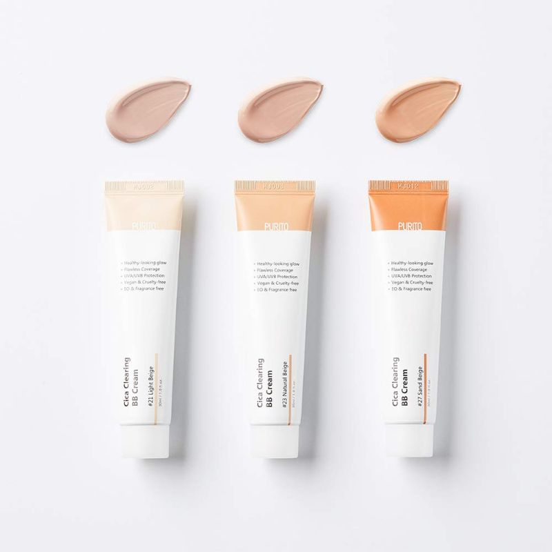 PURITO Cica Clearing BB Cream - Korean-Skincare